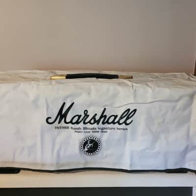 Collector Marshall 1959RR Randy Rhoads Signature MKII Super Lead 2-Channel 100-Watt Guitar Amp Head 2008 - White image 2