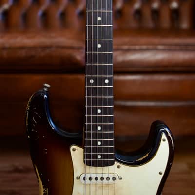 Constantin Guitars Sweetcaster Classic #0010 Aged Cherry Burst Ash 3.7kilos !!!VIDEO!!! image 3