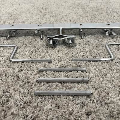 Latin Percussion LP372 Everything Rack Percussion Multi-Mount System 2010s - Chrome image 2