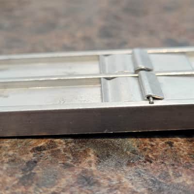 Reedgard Bb Clarinet Reed Guard Vintage Metal image 4