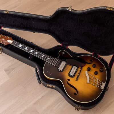 1957 Harmony H62 Vintage Archtop Electric Guitar Sunburst w/ Gibson P-13 Pickups, Case image 25