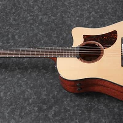 Ibanez AAD170CE - Natural Low Gloss Acoustic Electric Guitar w/ FREE Pro Setup (a $45 VALUE) image 2