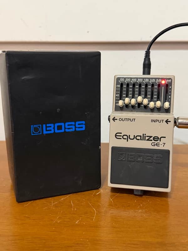 Boss GE-7 Equalizer (Black or Silver Label)