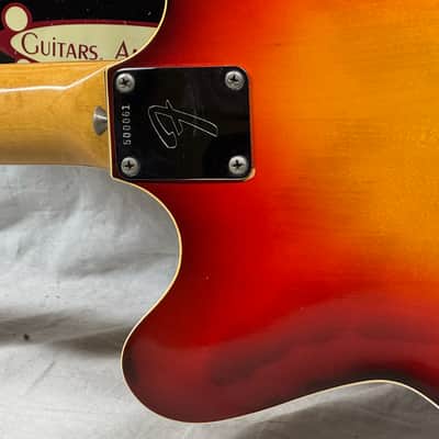 Fender Coronado I 1 Semi-Hollowbody Guitar with Case - Sunburst image 12