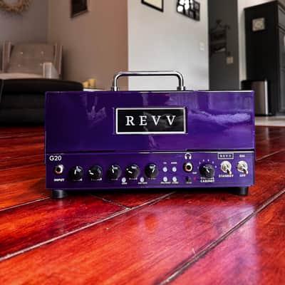 REVV G20 2-Channel 20-Watt Guitar Amp Head with Reactive Load and Virtual Cabinets 2020 - 2021 - Black