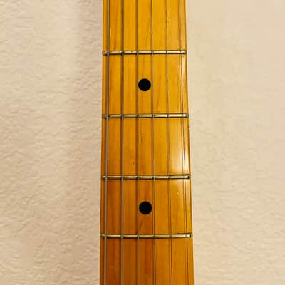Double Eagle Telecaster ‘52 Ash Body One Piece Maple Neck Late 70’s Early 80’s - Butterscotch image 13