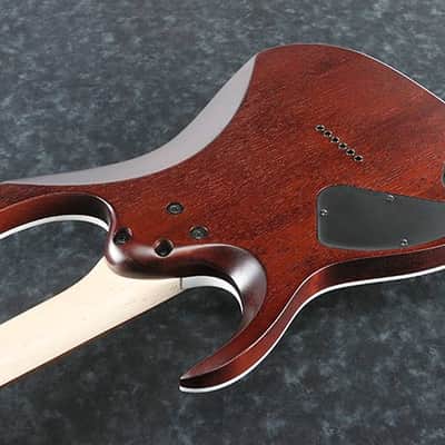 Ibanez RGA42FMDEF Dragon Eye Burst Flat 2021 image 4
