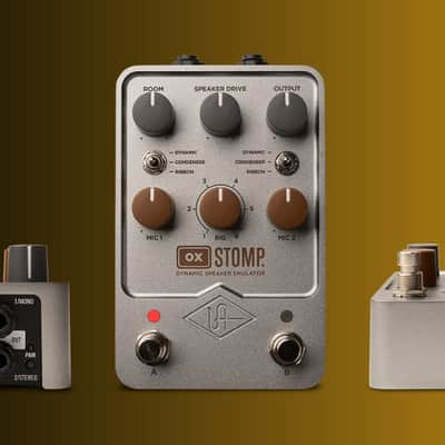 Universal Audio UAFX OX Stomp Dynamic Speaker Emulator Pedal, Demo Video! image 25