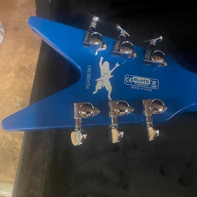 Dean Dimebag Dean from Hell CFH Electric Guitar 2024 - Lightning Bolt Graphic image 9