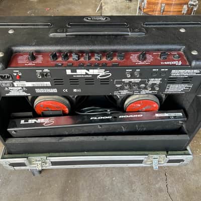 Line 6 Flextone II HD 100-Watt Stereo Digital Modeling Guitar Amp Head 2001 - 2004 - Black / Red image 7