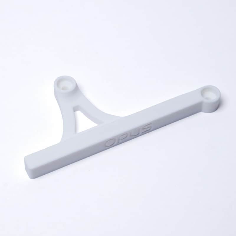 Music Man Sterling & Stingray Ray Bass Thumb Rest - No-Drill Tug Bar, Ergonomic Grip - White image 1