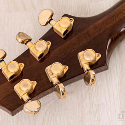 Harvey Leach Cutaway Archtop 17" Carved Acoustic Electric Guitar Sunburst w/ Benedetto, Case image 5
