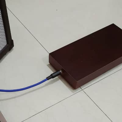 Handmade Wooden Stomp Box Foot Drum: Deep Bass Kick, Heel-Toe Dual Zone, Quad Piezo, Passive EQ, No Battery image 5