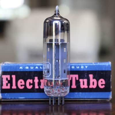 Marconi EZ90 6X4 Tube - Made in Italy - 1950's - Branded Mullard - Square Getter - NOS / NIB image 4