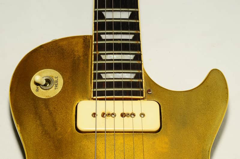 1980 Aria Pro II 600 LS-600P Gold Top Electric Guitar Ref.No 2951