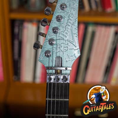 Ibanez JEM90HAM Steve Vai Signature 1998 Blue-Green Metallic Texture -VIDEOSOON- imagen 10
