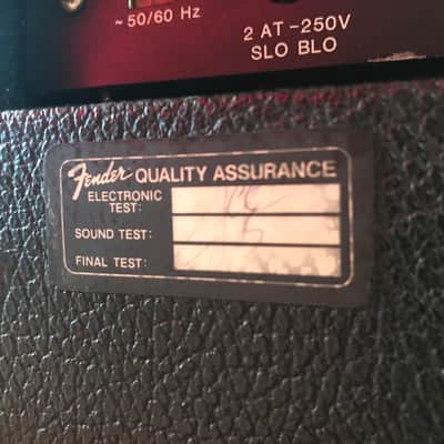 Fender Dual Showman SR 1980s image 14