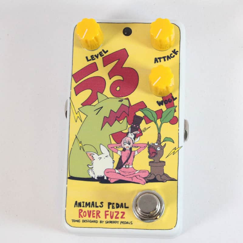 ANIMALS PEDAL Custom Illustrated 021 ROVER FUZZ by coalowl | Reverb