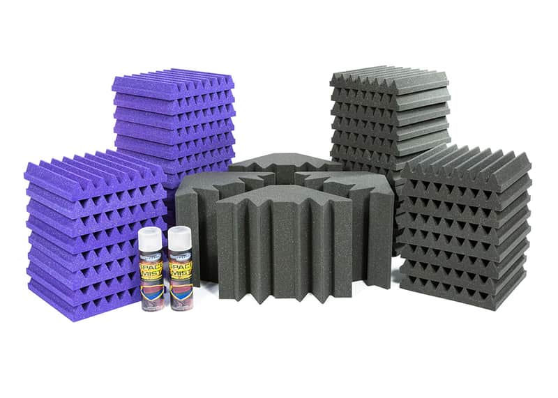 2023 Universal Acoustics Mercury-2 Room Kit, Charcoal/Purple C...