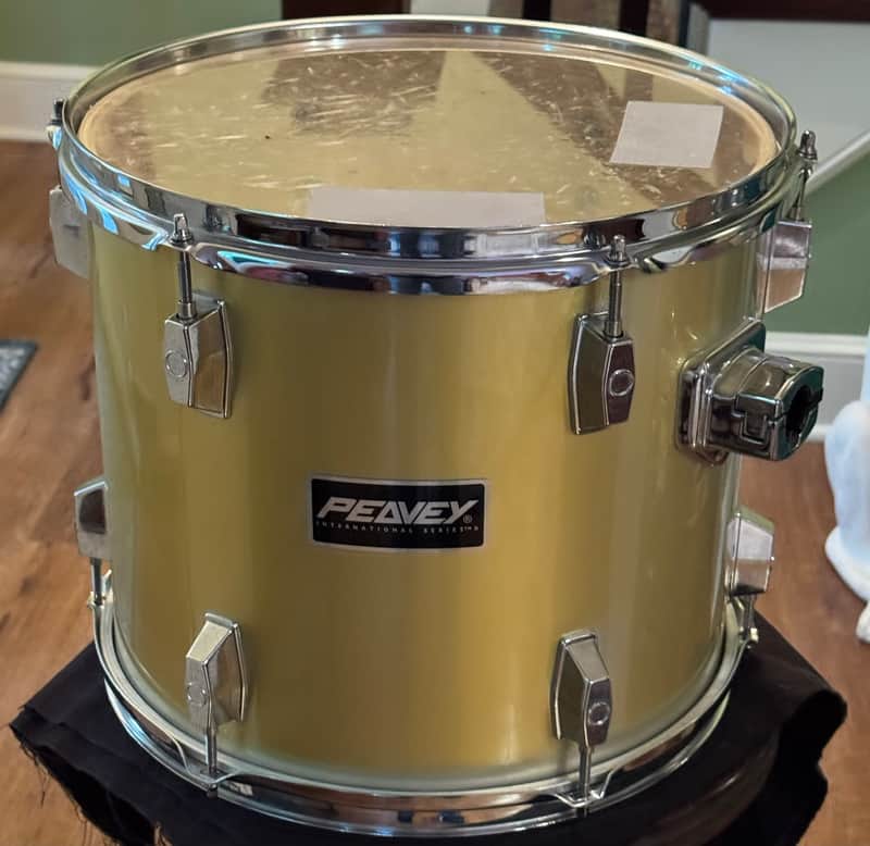 Peavey International Series 13" Rack Tom Drum 6 Lug Read Listing image 1