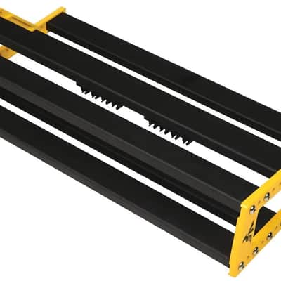 NuX NPB-M Bumblebee Medium Pedal Board with Soft Case - Black / Yellow image 3