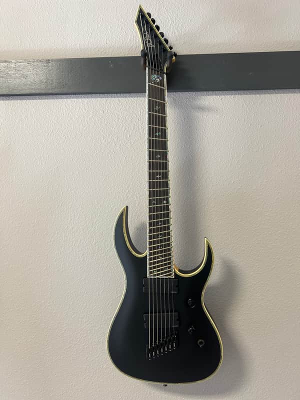 B.C. Rich Shredzilla 7 Proph. Archtop Fanned Frets 7-Strg Sat Black-BRAND NEW!!! image 1