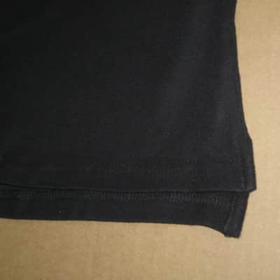 new (old stock) with hang tag (A+) genuine Gibson Black, 100% Cotton, Polo Style Short Sleeve Shirt, size M (medium) Manufacturers Item No: SGGABLMPOLOMD from the 2010s (but it is new) UPC # 711106561400 image 14