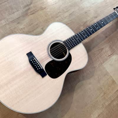 Martin 16 Series Grand J-16E 2025 12-String Jumbo Body Electric Acoustic Guitar Natural Satin image 9