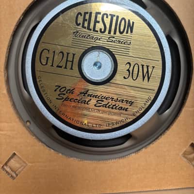 Celestion G12H 70th Anniversary Special Edition 12" 30-Watt image 1