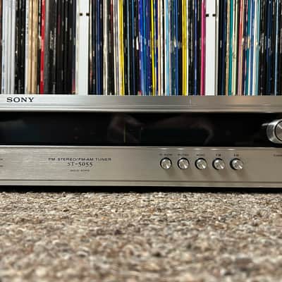 Vintage Sony ST-5055 FM Stereo/FM-AM Tuner Solid State Woodgrain 1970s TESTED ✅ image 3