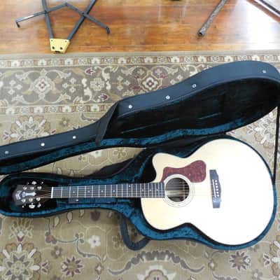 Guild F150CE Acoustic Electric Jumbo Guitar with Case and Professional Setup! image 1