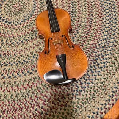 Snow viola - model PA900, along with viola bow stamped D. Chagas image 1