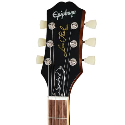 Epiphone Les Paul Standard '50s Electric Guitar, Gold Top w/ Gig Bag image 3