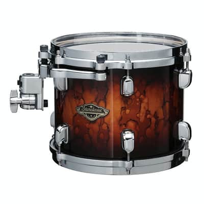 Tama WBS52LS 22x16 Bass Drum, 10x8 and 12x9 Rack Toms, 14x12 and 16x14 Floor Toms in Lacquer Finish - MBR = Molten Brown Burst image 1