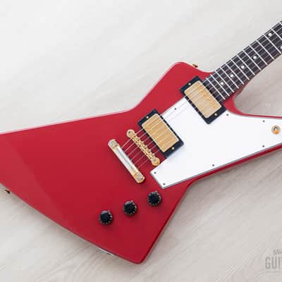 2022 Gibson Custom Shop Historic ‘58 Korina Explorer Cardinal Red 1 of 15 w/ Case, COA, Tags image 1