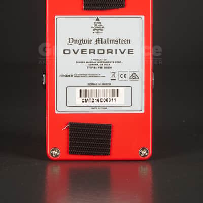 Fender Yngwie Malmsteen overdrive (EFF_00477) image 9