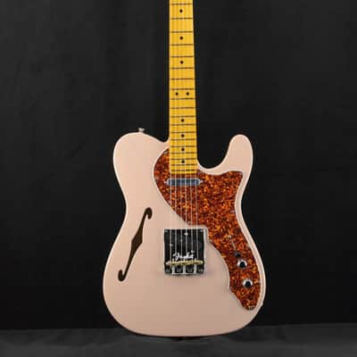 Fender American Professional II Telecaster Thinline Transparent Shell Pink Maple Fingerboard image 2