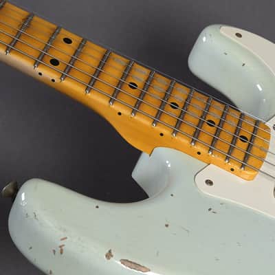 Fender Custom Shop Stratocaster 1957 Hardtail REL Faded Aged Sonic Blue 2022 image 4