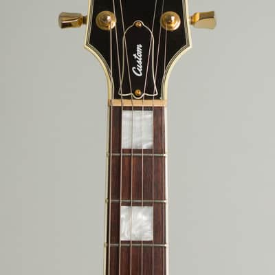 Gibson Les Paul Classic Custom Lite Solid Body Electric Guitar (2014), ser. #140104391, brown tolex hard shell case. image 5