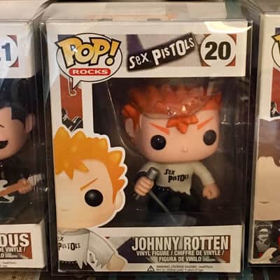Funko POP Sex Pistols Set Johnny Rotten, Sid Vicious and Steve Jones Rare image 1