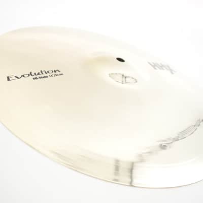 Sabian 14" HHX Evolution Hi-Hat Cymbals new logo 2024 image 2