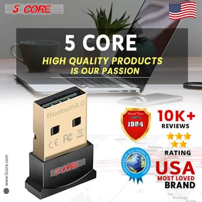 5 Core 50 Pieces Bluetooth 4.0 USB 2.0 CSR 4.0 Dongle Adapter for PC LAPTOP WIN XP 7 8 10 DONGLE BT 50PCS imagen 13