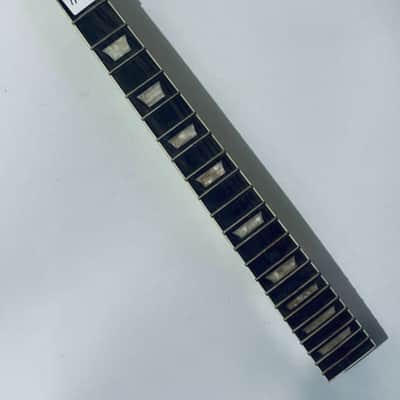 White DIY Project Guitar Maple Neck, Slash, 22 Frets Rosewood Fretboard image 1