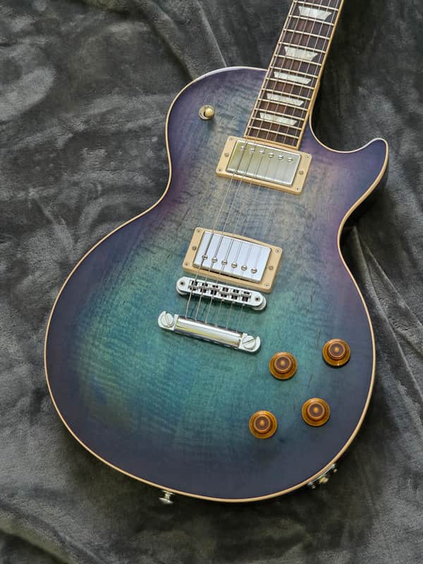 2017 Gibson Les Paul Standard T Electric Guitar - Blueberry Burst Finish + OHSC image 1
