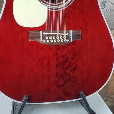 Takamine John Jorgenson JJ325SRC-12 String Left Handed Acoustic/Electric Gloss Red, Free Ship, 774 image 5
