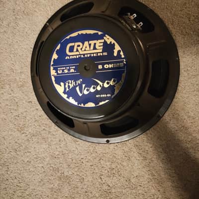 Crate speaker Blue voodoo speaker 8ohm 12" 60w 1990's image 1