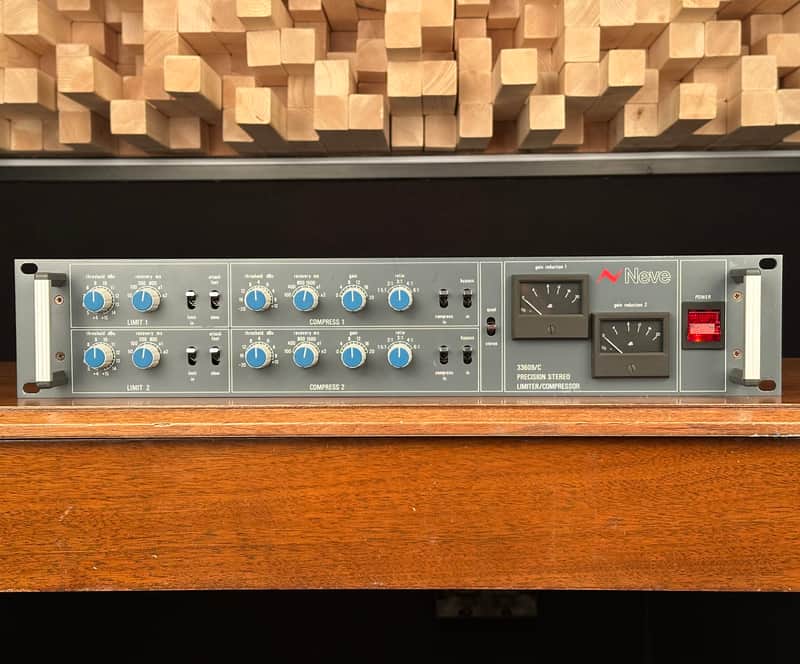 Vintage Neve 33609/C Precision Stereo and Dual Mono Compressor / Limiter 33609C 33609 C. 1990 image 1
