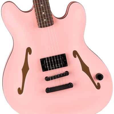 Fender Tom DeLonge Signature Starcaster Electric Guitar, Satin Shell Pink image 5