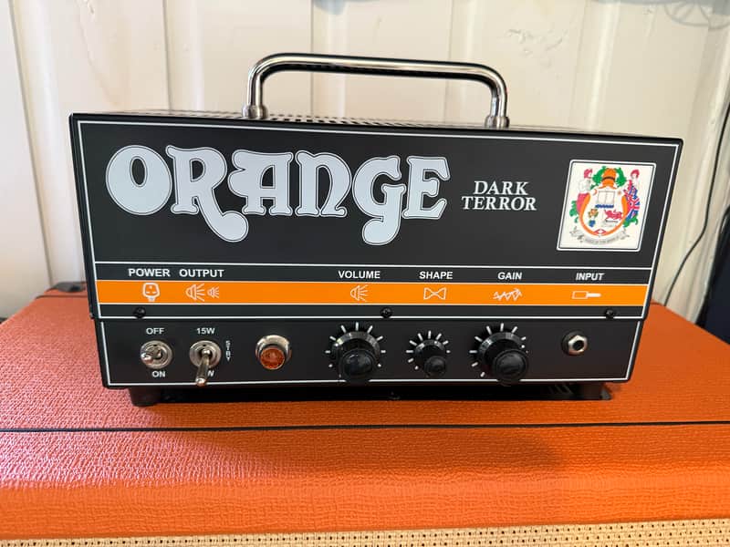 Orange Dark Terror 15-Watt Guitar Amp Head 2011 - Present - Black image 1