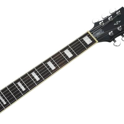 HILS QUEEN Semi-Hollow Guitar - Black image 5